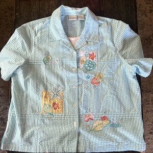 Koret petites matching summer set size Large
